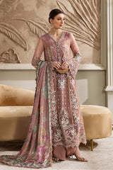 Maria b 3 Piece Unstitched Embroidered Chiffon Suit | MPC-25-105