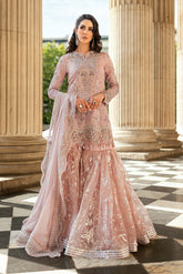 Maria B | 3 Piece Unstitched Embroidered Silk Suit