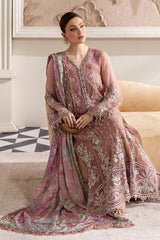 Maria b 3 Piece Unstitched Embroidered Chiffon Suit | MPC-25-105