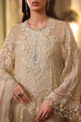 MARIA B | 3 Piece Unstitched Embroidered Chiffon Suit