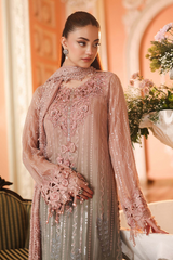 Maria b 3piece Unstiched Chiffon