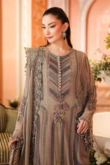 Maria b 3piece Embroidered Chiffon