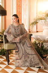 Maria b 3piece Embroidered Chiffon