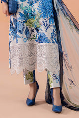 3 Piece Printed Lawn Suit | MPS-2510-B Mprint