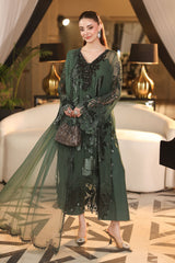 MARIA B CHIFFON EMBROIDERED