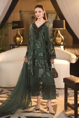 MARIA B CHIFFON EMBROIDERED