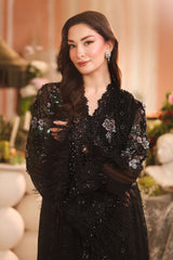 Maria b | 3 Piece Unstitched Embroidered Chiffon Suit