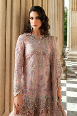 Maria B | 3 Piece Unstitched Embroidered Silk Suit
