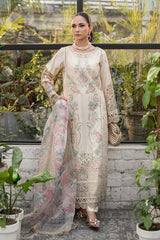 3 Piece Embroidered Lawn Suit | DW-EF25-47