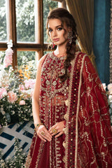 3 Piece Unstitched Embroidered Suit | BD-2807 D7