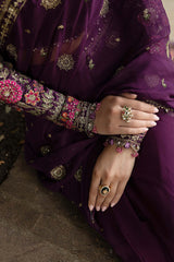 Maria b | Unstitched Embroidered Chiffon Saree