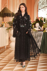 Maria b | 3 Piece Unstitched Embroidered Chiffon Suit