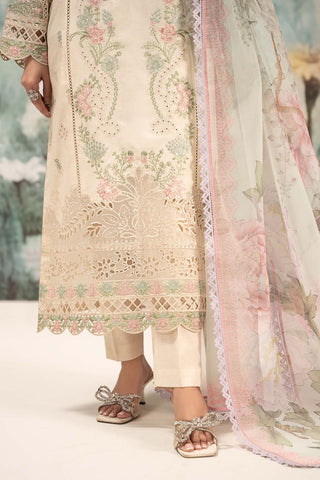 3 Piece Embroidered Lawn Suit | DW-EF25-47