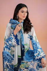3 Piece Printed Lawn Suit | MPS-2510-B Mprint