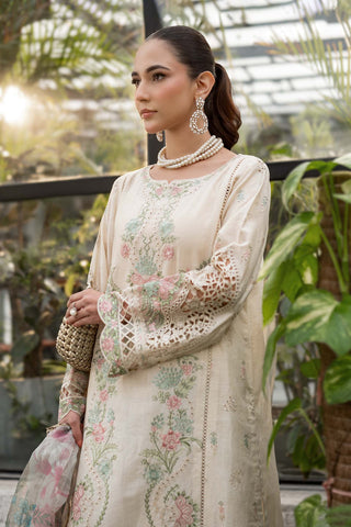 3 Piece Embroidered Lawn Suit | DW-EF25-47