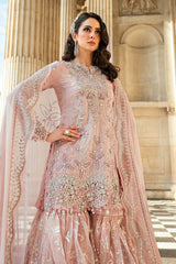 Maria B | 3 Piece Unstitched Embroidered Silk Suit